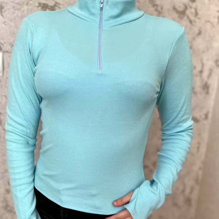 کراپ آستین بلند فینگر دار