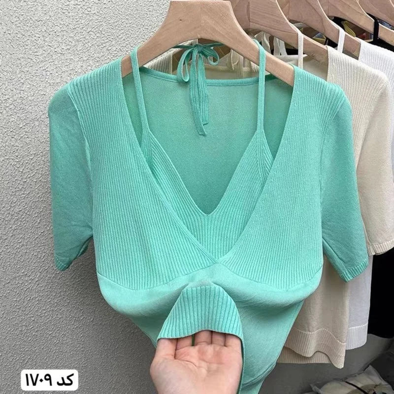 تیشرت کراپ اسپورت