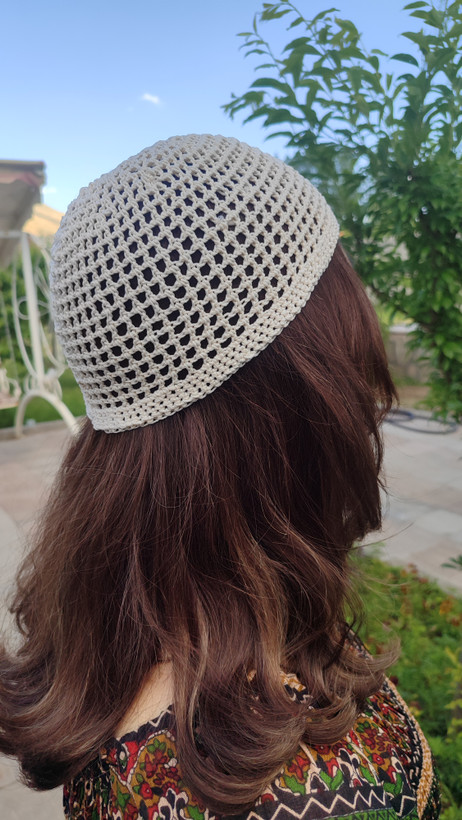 کلاه تابستانی دستبافت