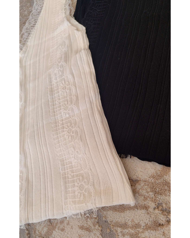 تاپ دانتل دار مجلسی