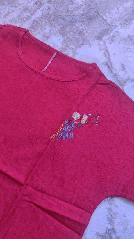 بلوز گلدوزی نخی