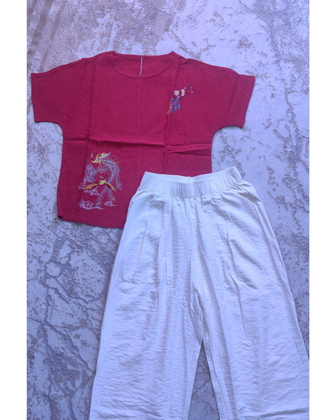 بلوز و شلوار ست وارداتی