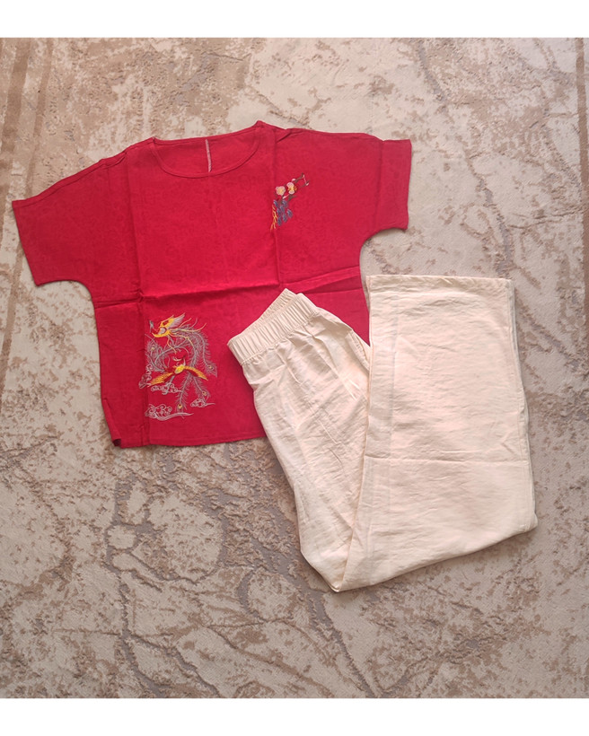 ست بلوز و شلوار لینن