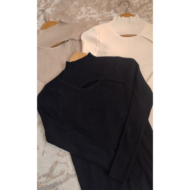 بلوز بافت وارداتی ساده