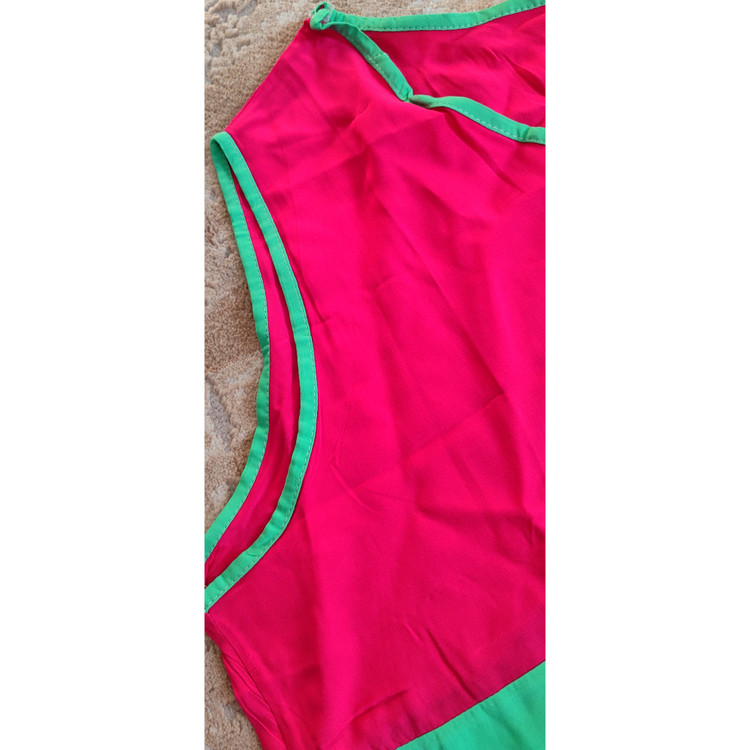 پیراهن نخی کوتاه