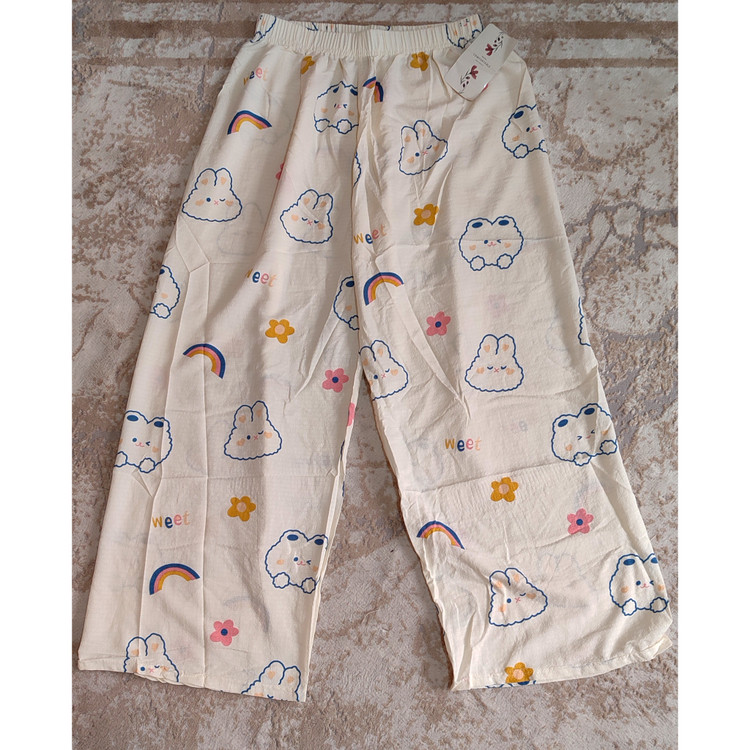 شلوار طرح دار دخترانه