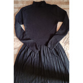 پیراهن دامن پلیسه بلند