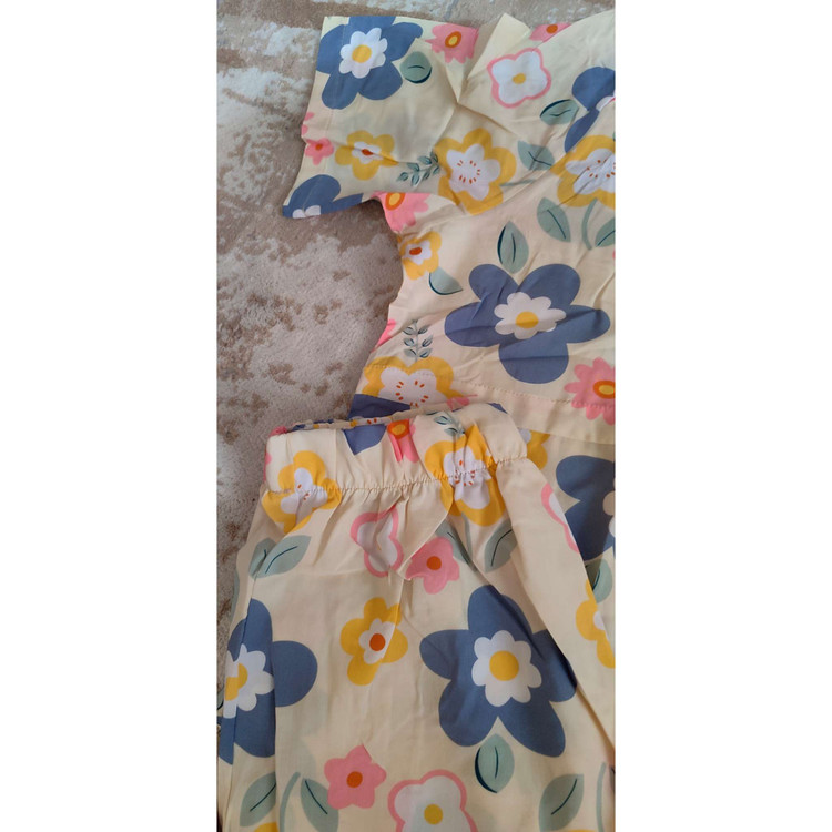 ست نخی گلدار راحتی