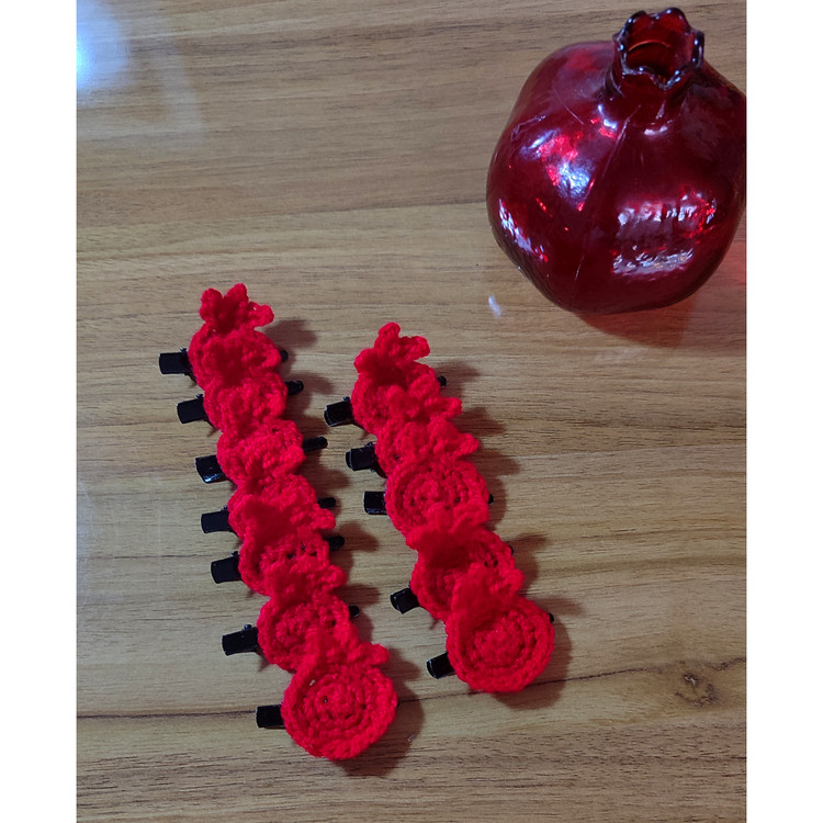 گل سر انار دخترانه