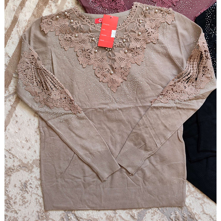 بلوز گپ پر کار نسکافه ای