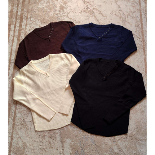 بلوز بافت کبریتی بیگ سایز