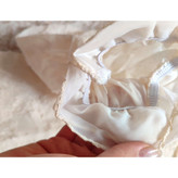 بلوز حریر سر آستین کش دار چیندار