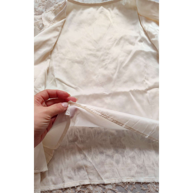 بلوز حریر مجلسی آستر دار