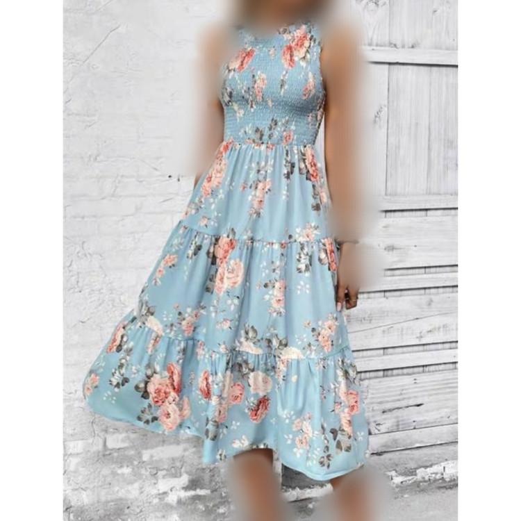 پیراهن ساحلی بلند