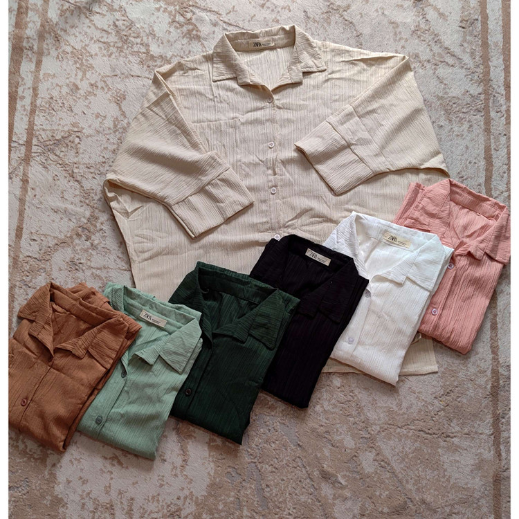 شومیز مانتویی در رنگبندی متنوع