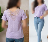 تیشرت مجلسی گیپوردار