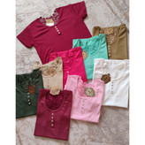 تیشرت مجلسی گیپوردار