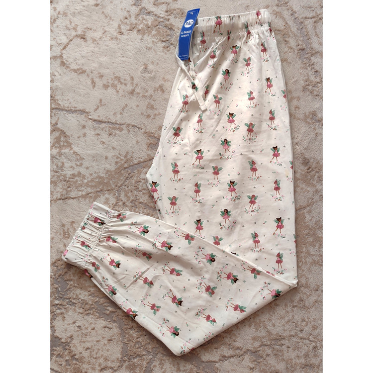 شلوار راحتی پایین کش نخی