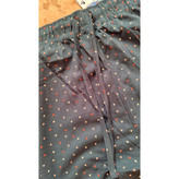 شلوار راحتی پایین کش نخی