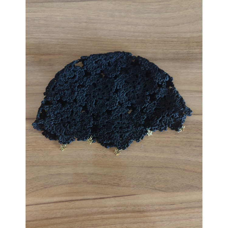 کلاه لئونی آویز دار مشکی