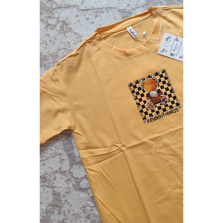 تیشرت نخ پنبه تدی