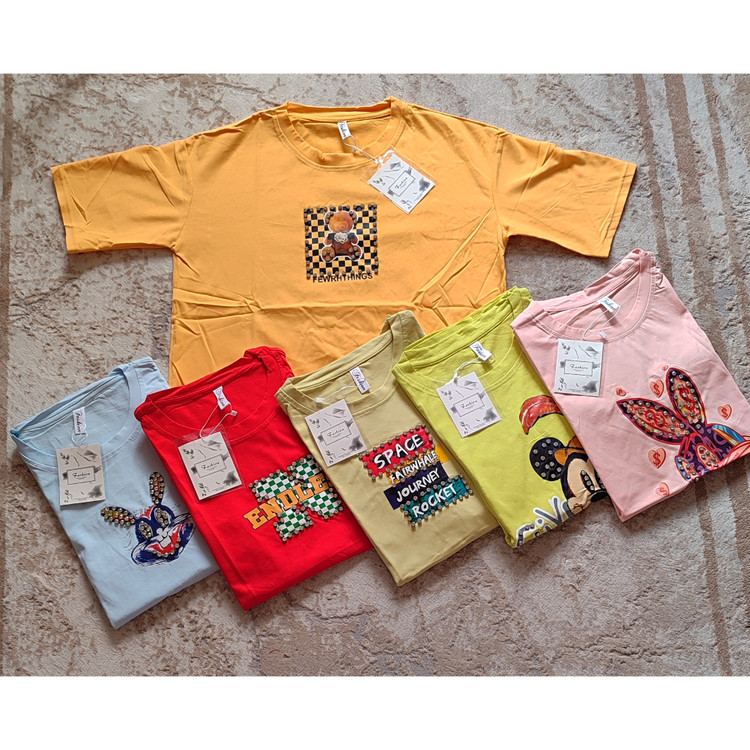 تیشرت لانگ نخ پنبه