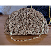 کیف مجلسی دستبافت نسکافه ای