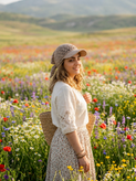 اسکارف نقاب دار قلاب بافی